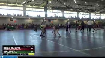 120 lbs Cons. Round 3 - George Selmeister, Cascade Youth Wrestling Club vs Glen Baldwin, Apache Wreslting Club