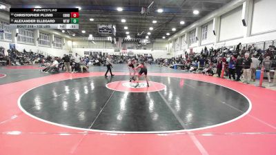 132 lbs Consi Of 8 #1 - Christopher Plumb, Conard vs Alexander Ellegard, Wethersfield