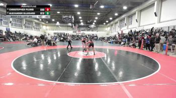 132 lbs Consi Of 8 #1 - Christopher Plumb, Conard vs Alexander Ellegard, Wethersfield
