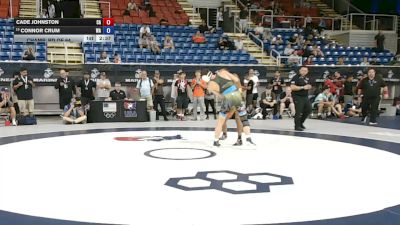 150 lbs Champ. Rd Of 64 - Cade Johnston, California vs Connor Crum, Washington