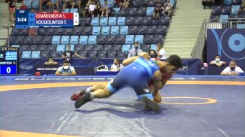 71 kg 1/8 Final - Seyedhassan Seyed Ghasem Esmaeilnezhad Archi, Iran vs Theocharis Kougioumtsidis, Greece