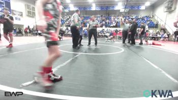 52 lbs Semifinal - Easton Nalder, Skiatook Youth Wrestling vs Kingston Warrior, Wagoner Takedown Club