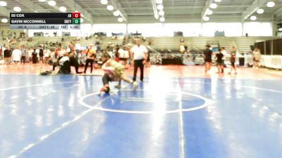 195 lbs Rr Rnd 2 - DJ Cox, Team Arkansas - HSB vs Gavin McConnell, Smittys Barn - HSB