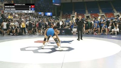 144 lbs Cons. Sub-rd Of 64 - David Elias, Arizona vs Ethan Immel, Wisconsin