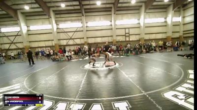 77 lbs Champ. Round 1 - Elijah Heron, AZ vs Ben Vanderpool, MT