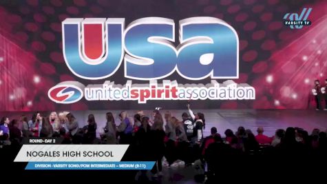 Nogales High School - Varsity Song/Pom Intermediate -- Medium (8-11) [2023 Varsity Song/Pom Intermediate -- Medium (8-11) Day 2] 2023 USA Spirit & Junior Nationals/Collegiate Championships