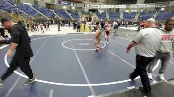 100 lbs Rr Rnd 5 - Bentley Maddox, Brothers Of Steel vs Zeb Fry, Western Colorado WC