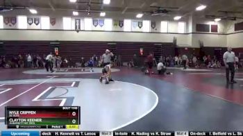 Round 2 - Nyle Crippen, DC Elite vs Clayton Keener, Alburnett Mat Pack