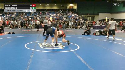 157 lbs Round Of 64 - Linkin Carter, IN vs Asher Bacon, PA
