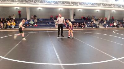 95 lbs 1st Place Match - Lucchese Helkenn, Winner Youth Wrestling vs Lucas Lohmeier, Fusion Wrestling Club