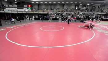 135 lbs Cons. Round 2 - Anaika Barker, Amarillo Caprock vs Mia Hernandez, Amarillo Tascosa
