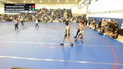 190 lbs Cons. Round 3 - Bryan Garcia Duran, Yorba Linda HS vs Jonathan Velasquez, Eisenhower High School