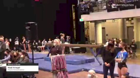 Madi Kriegel - Women's Group, Prairie Fire Gymnastics - 2021 Women's Xcel Region 4 Championships