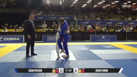 Kohen Alexander vs Logan Polson 2026 Pan Kids Jiu-Jitsu IBJJF Championship