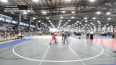 285 lbs Round Of 32 - Lance Clelland, VA vs Dakota Carmona, PA