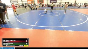 88 lbs Rd# 9- 2:15pm Saturday Final Pool - Michael Santoro, M2TC Red vs El Changaris, Iron Horse