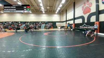138B Round 4 - Weston Loeper, Powell vs Rylan Stauffer, Thermopolis
