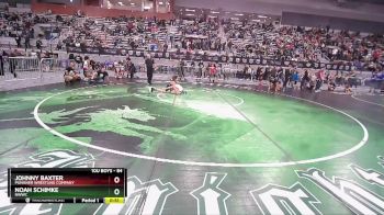 84 lbs Semifinal - Johnny Baxter, Punisher Wrestling Company vs Noah Schimke, NWWC