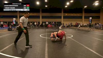 125 lbs C Of 16 #2 - Logan Brzozowski, Harvard vs Brady Roark, South Dakota State
