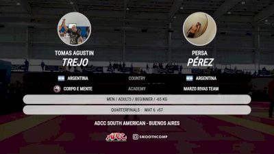 Tomas Agustin Trejo vs Persa Pérez 2025 ADCC South American Championship