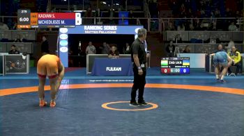 97 kg Quarterfinal - Satywart Kadian, IND vs Murazi Mchedlidze, UKR