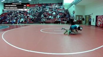 120 lbs 5th Place Match - Omar Abdeljalil, Westlake vs Collin Mikulka, Berea-Midpark