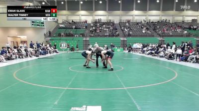 190 lbs Quarters & 1st Wb (16 Team) - Ewan Glass, North Gwinnett vs Walter Tinney, West Forsyth