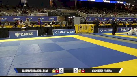 WASHINGTON FERRERIA vs LUAN MARTININANONDA SILIVA 2026 Pan Jiu Jitsu IBJJF Championship