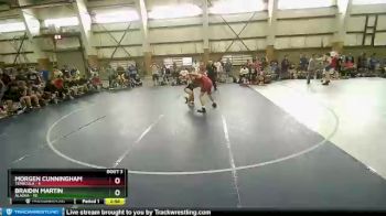 145 lbs Round 1 (10 Team) - Morgen Cunningham, Temecula vs Braidin Martin, ALASKA