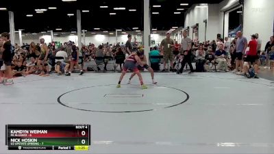 84 lbs Round 2 (4 Team) - Kamdyn Weiman, PA Alliance vs Nick Hoskin, U2 Upstate Uprising