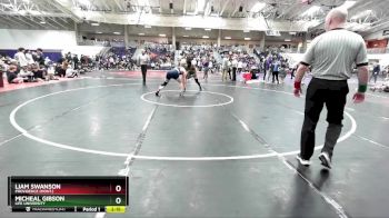 197 lbs Cons. Round 7 - Liam Swanson, Providence (Mont.) vs Micheal Gibson, Life University