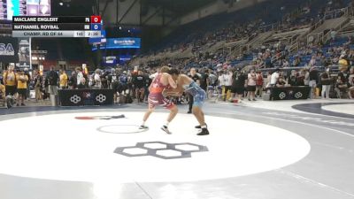 157 lbs Champ. Rd Of 64 - MaClane Englert, Pennsylvania vs Nathaniel Roybal, New Mexico