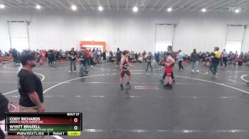 Semifinal - Wyatt Brazell, Mighty Warriors Wrestling Acad vs Cody Richards, KNIGHTS YOUTH WRESTLING