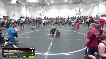 50 lbs Cons. Semi - Enzo Davis, Full Circle vs Cody Broughton, Mighty Warriors Wrestling Acad