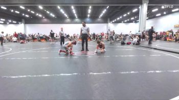 80 lbs Cons. Semi - Jace Lopez, Top Rank vs Charleigh Richardson, The Storm Wrestling Center