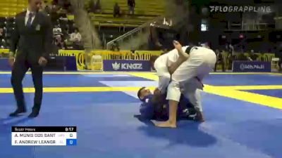 ANDERSON MUNIS DOS SANTOS vs FELLIPE ANDREW LEANDRO SILVA 2022 World Jiu-Jitsu IBJJF Championship