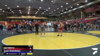 170 lbs Semifinal - Tad Forsyth, KS vs Ryder Zdanczewicz, WI