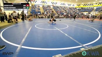 70 lbs Final - Dugan Allen, Barnsdall Youth Wrestling vs Gauge Huffman, Northeast Take Down Club