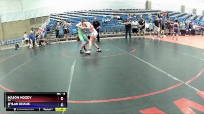 106 lbs Semifinal - Mason Moody, WI vs Dylan Knaus, IL