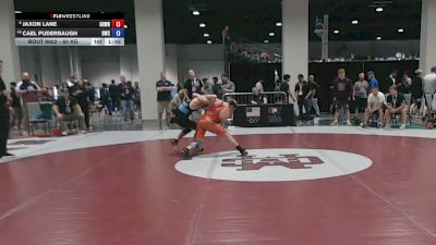 60 kg Cons. Rd Of 16 - Jaxon Lane, Grindhouse Wrestling vs Cael Puderbaugh, Bobcat Wrestling Club