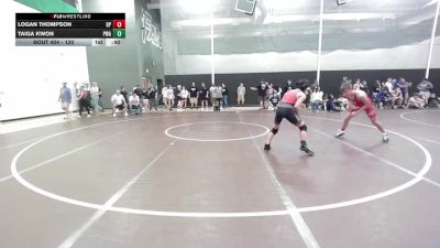 120 lbs Cons. Round 3 - Taiga Kwon, Purler Wrestling Academy vs Logan Thompson, Ray Pec
