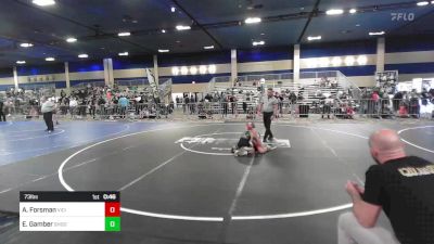 73 lbs Consolation - Axel Forsman, Vici WC vs Ezra Gamber, Shootbox WC