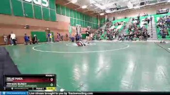 94 lbs Round 1 - Tryson Bundy, Pahranagat Valley Youth Wrestl vs Zelae Maea, Liberty