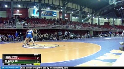 215 lbs Round 3 (4 Team) - Ty Buescher, Kearney vs Henry Witte, Lincoln Southeast