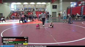 42 lbs Round 4 - Baylee Mizell, Stronghold vs Kinzley Mckelvey, Ironclad Wrestling Club