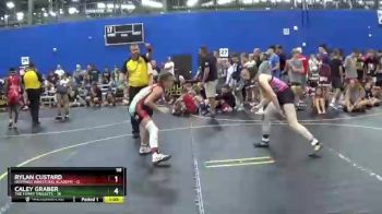 98 lbs Round 1 (6 Team) - Caley Graber, The Funky Singlets vs Rylan Custard, Hastings Wrestling Academy