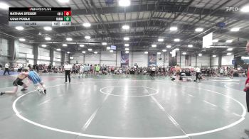 132 lbs Rr Rnd 3 - Nathan Steger, 4M Strength vs Cole Fogle, Hammerin Hornets