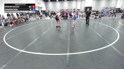 157 lbs Bryston Scoles, Wisconsin Blue vs Brandon Dean, Colorado
