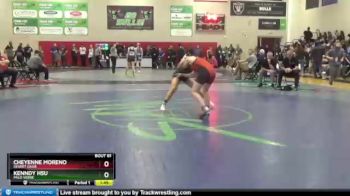 131 lbs Quarterfinal - Kenndy Hsu, Palo Verde vs Cheyenne Moreno, Desert Oasis