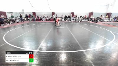 125 lbs 3rd Place - Kyle Montaperto, Virginia vs Mac Cafurello, Roanoke College